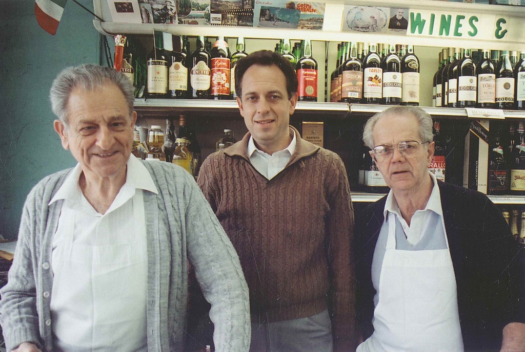 Frank Gallucci Sr, Frank Gallucci Jr, Ray Gallucci, Plevin and Gallucci's italian import store